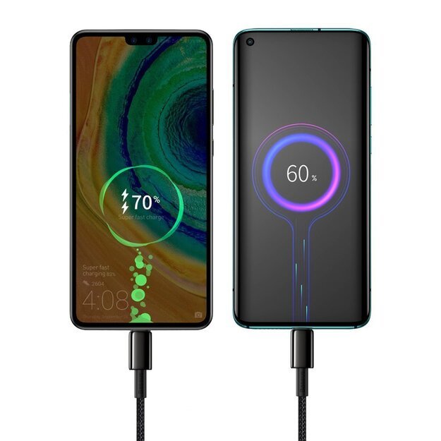 Baseus CATWJ-01 USB-C - USB-C PD QC cable 100W 5A 1m - black 1