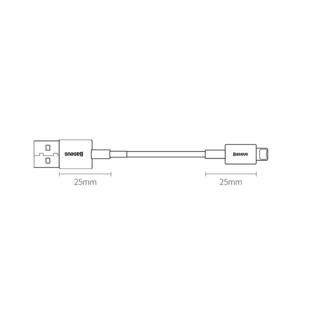 Baseus Superior USB - Lightning 2.4A 2 m cable White (CALYS-C02) 16