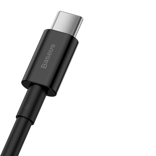 Baseus Superior USB Cable - USB Type C 66 W (11 V / 6 A) Huawei SuperCharge SCP 2 m black (CATYS-A01) 6