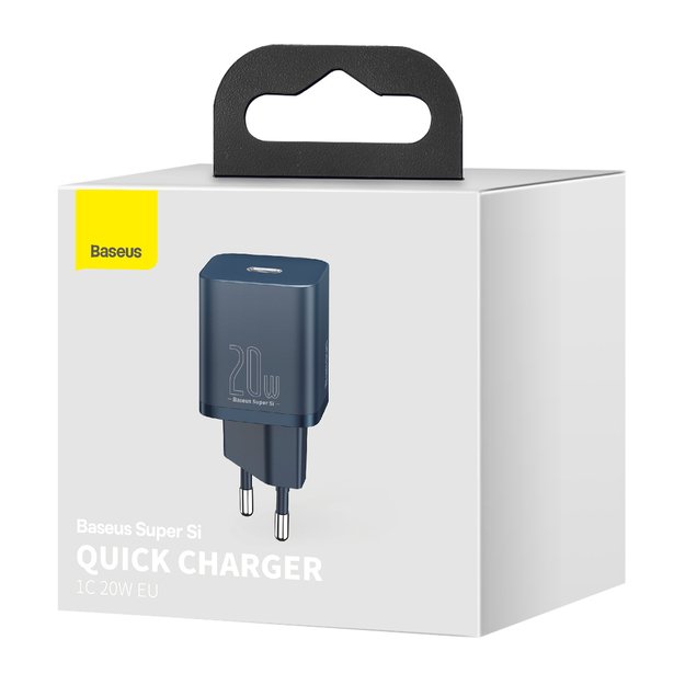 Baseus Super Si 1C fast charger USB Type C 20 W Power Delivery blue (CCSUP-B03) 4