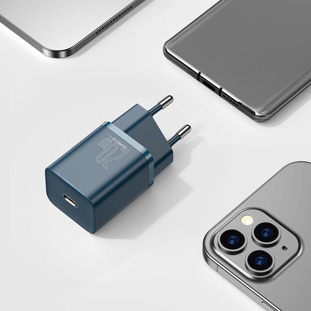 Baseus Super Si 1C fast charger USB Type C 20 W Power Delivery blue (CCSUP-B03) 9