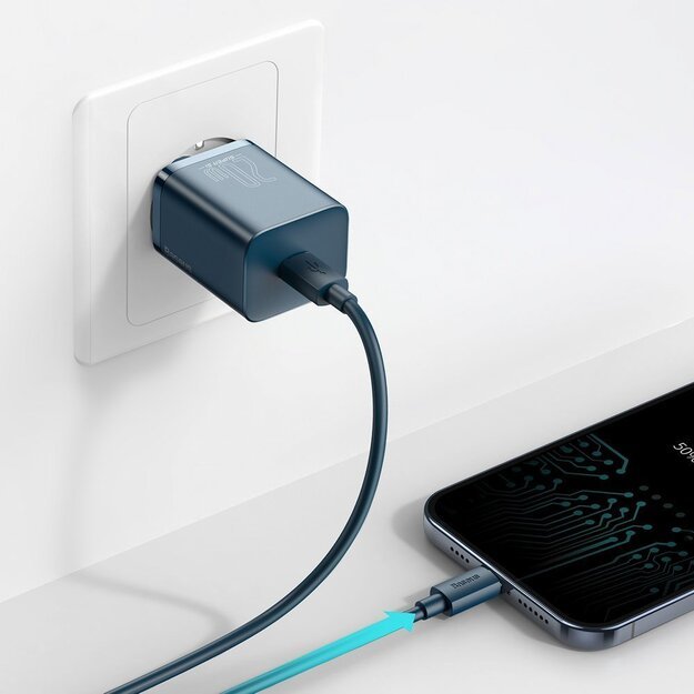 Baseus Super Si 1C fast charger USB Type C 20 W Power Delivery blue (CCSUP-B03) 8