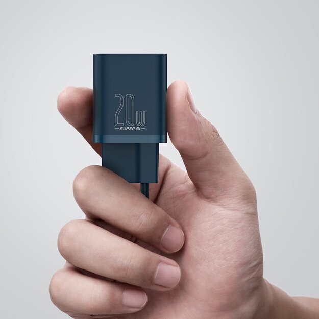 Baseus Super Si 1C fast charger USB Type C 20 W Power Delivery blue (CCSUP-B03) 11