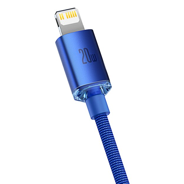 Baseus CAJY000203 Lightning - USB-C PD cable 20W 480Mb/s 1.2m - blue 2