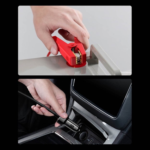 Baseus car power inverter 150W 12V / 500W 220V (EU and CN plug) black (CGNB000101) 22