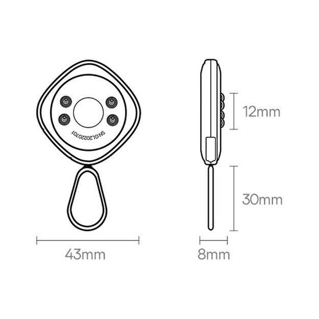 Baseus Heyo hidden camera detector white (FMHY000002) 25