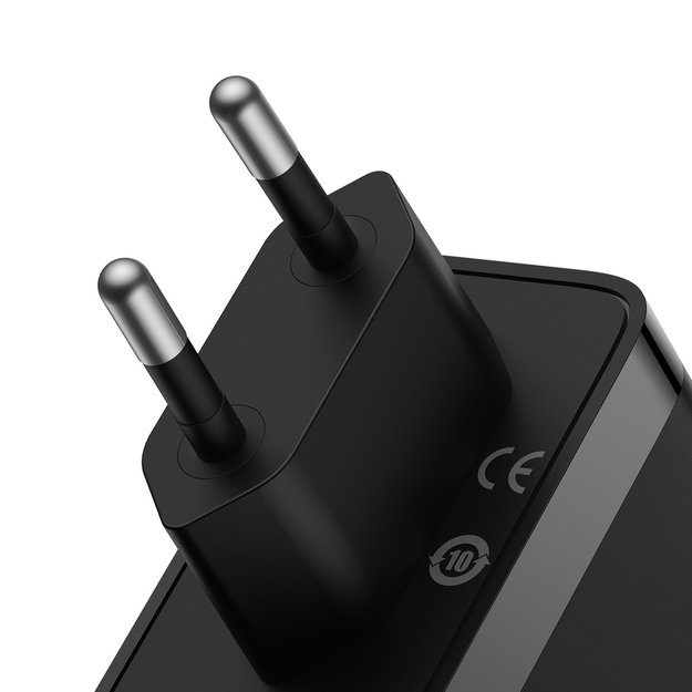Baseus GaN5 Pro fast charger 2xUSB-C + USB 140W EU black (CCGP100201) 19