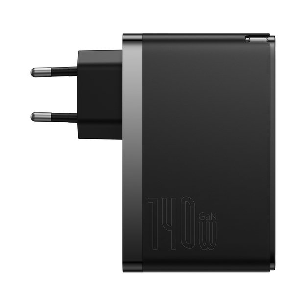 Baseus GaN5 Pro fast charger 2xUSB-C + USB 140W EU black (CCGP100201) 14