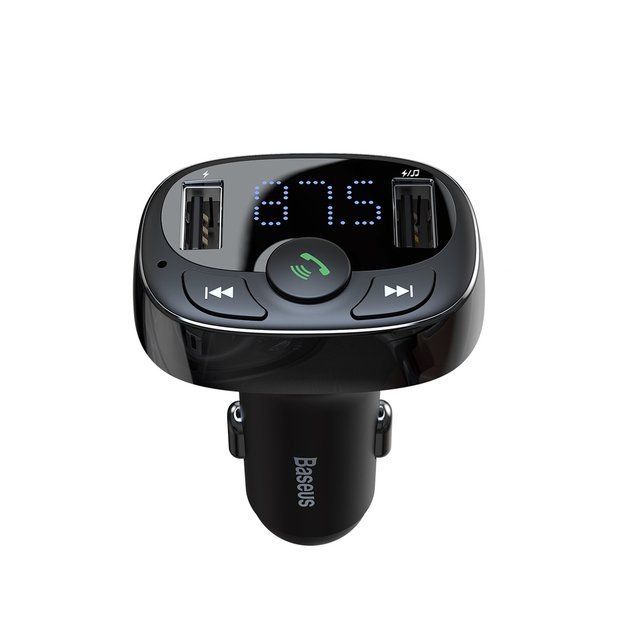 Bluetooth transmitter / car charger Baseus S-09A (Overseas Edition) - black 2