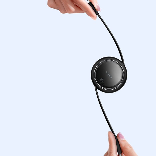 Baseus Free2Draw Mini USB-C - USB-C 100W 1m retractable cable - black 5