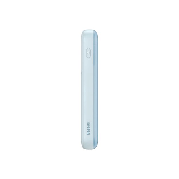 Baseus Comet Series powerbank with display 10000mAh 22.5W - blue + USB-A - USB-C cable 0.3m - white 4