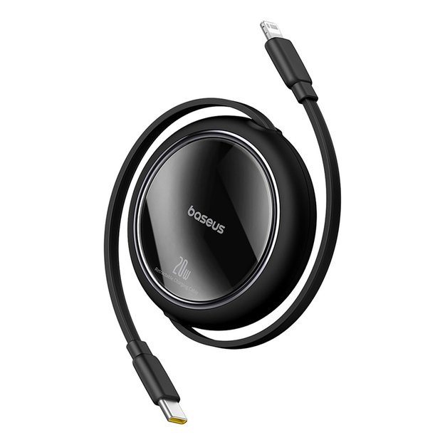 Baseus Free2Pull Cable Retractable USB-C / Lightning 20W 1m - Black 2