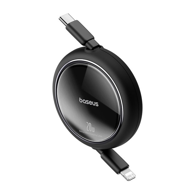 Baseus Free2Pull Cable Retractable USB-C / Lightning 20W 1m - Black 1