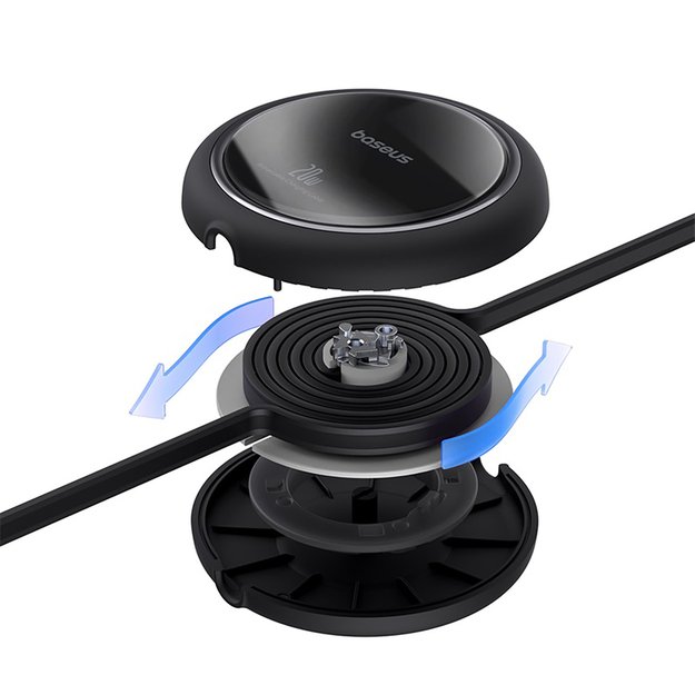 Baseus Free2Pull Cable Retractable USB-C / Lightning 20W 1m - Black 3