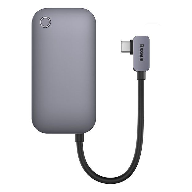 Baseus PadJoy universal USB-C HUB for tablet / smartphone 4in1 USB-C - dark gray 2
