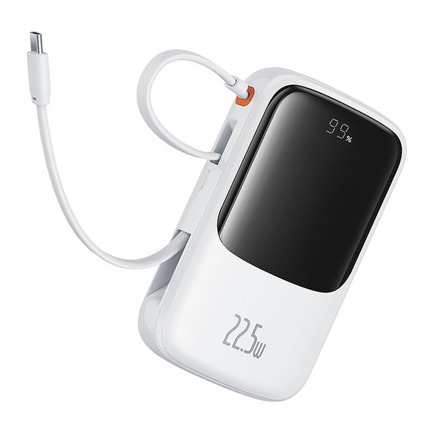 Baseus Qpow Pro+ Power Bank 22.5W 10000mAh USB-C - White 3