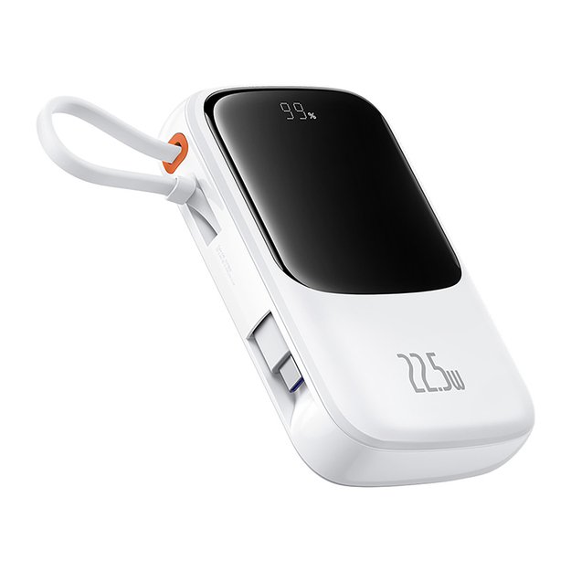 Baseus Qpow Pro+ Power Bank 22.5W 10000mAh USB-C - White 1