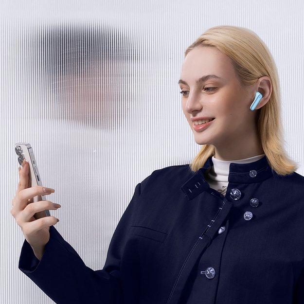 Baseus Bowie E5 TWS Wireless Headphones - Blue 5