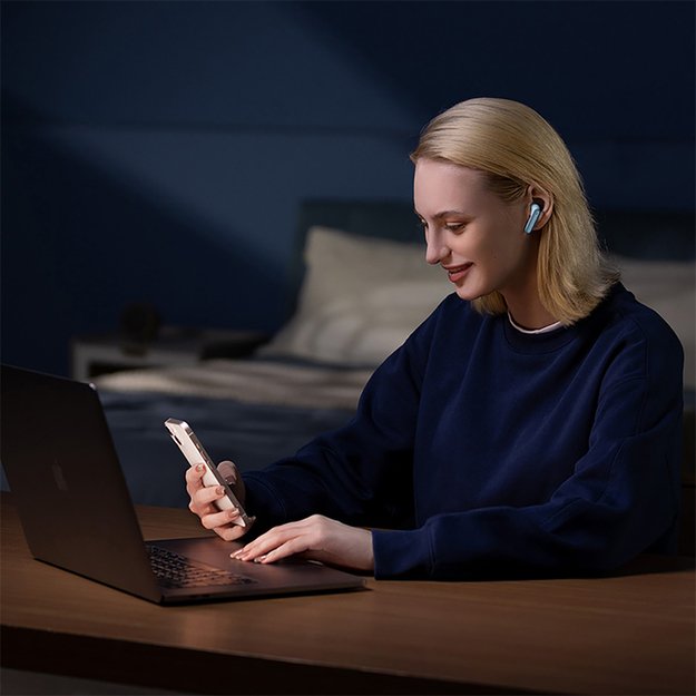 Baseus Bowie E5 TWS Wireless Headphones - Blue 6