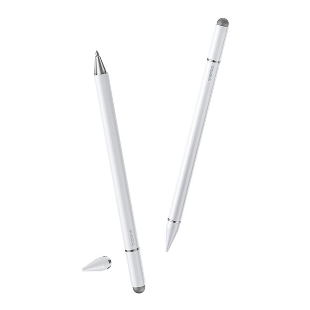 Baseus Smooth Writing III 3in1 Passive Stylus Magnetic Version - White 4