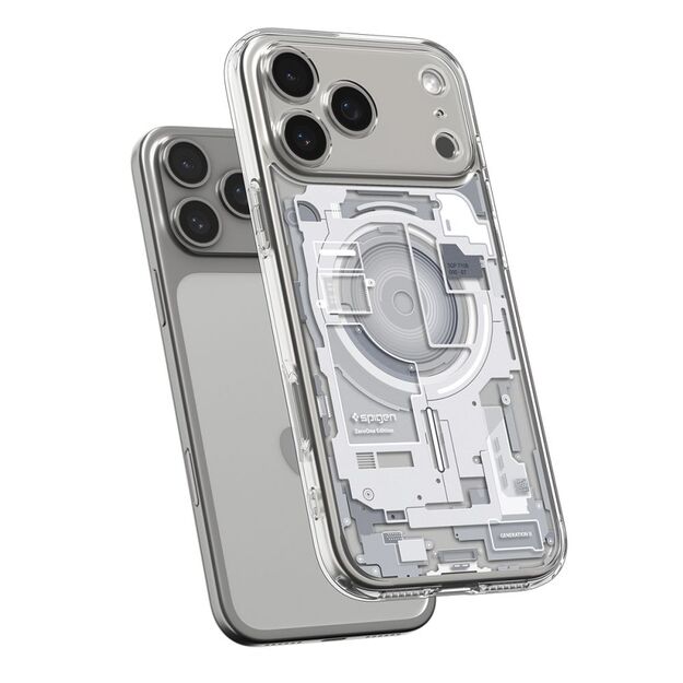 Spigen Ultra Hybrid MagSafe Case for iPhone 17 Pro Zero One - White 4