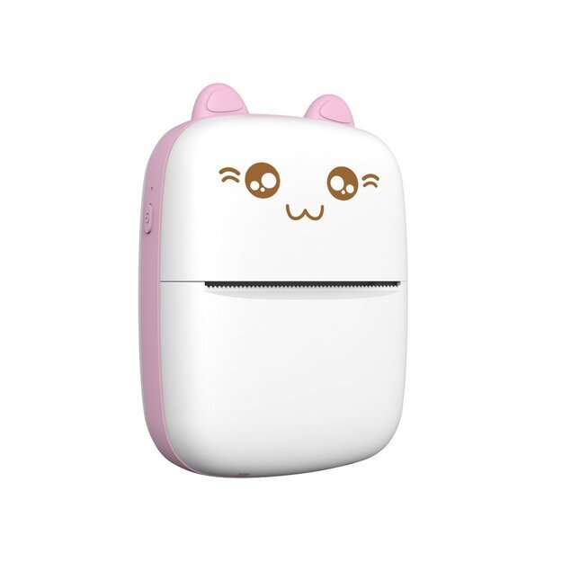 Thermal printer mini cat HURC9 - pink 10