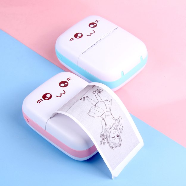 Thermal printer mini cat HURC9 - pink 13