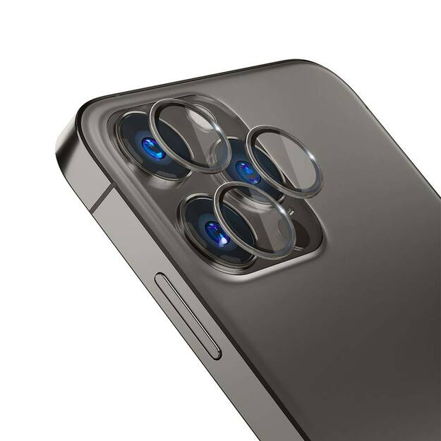 Apple iPhone 15 Pro - 3mk Lens Protection Pro Graphite 1