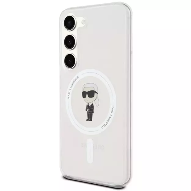 Karl Lagerfeld IML Ikonik MagSafe case for Samsung Galaxy S24 - transparent 8