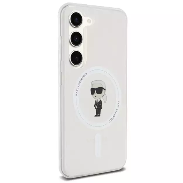 Karl Lagerfeld IML Ikonik MagSafe case for Samsung Galaxy S24 - transparent 10