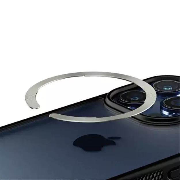 MagSafe PanzerGlass Bang ON ring for iPhone 12 / 13 / 14 / 15 - silver 2