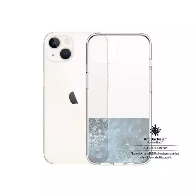 PanzerGlass ClearCase antibacterial case with Military Grade certificate for iPhone 13 / 14 / 15 - transparent 2