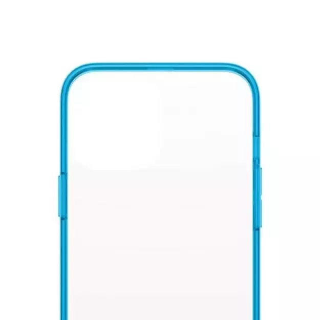 PanzerGlass ClearCase Antibacterial Military Grade Certified Case for iPhone 13 Pro Max - Transparent Blue 2