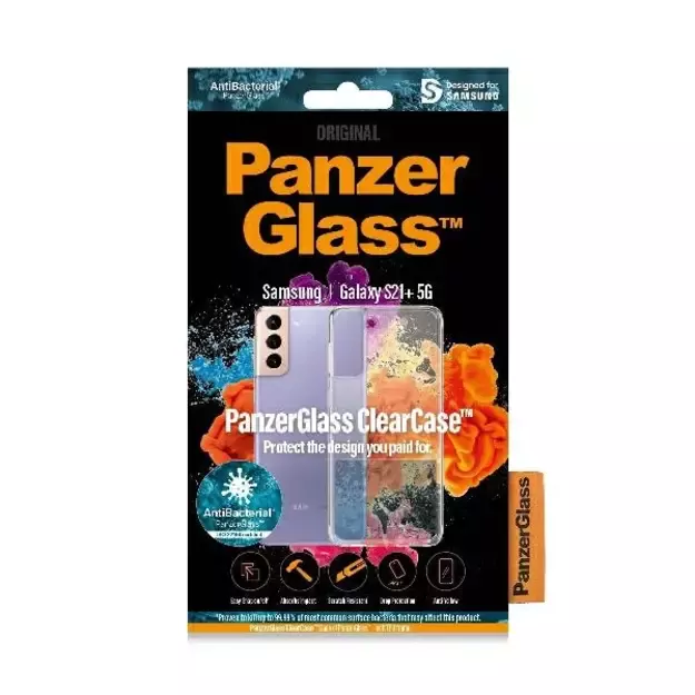 PanzerGlass ClearCase case for Samsung Galaxy S21+ - transparent 6