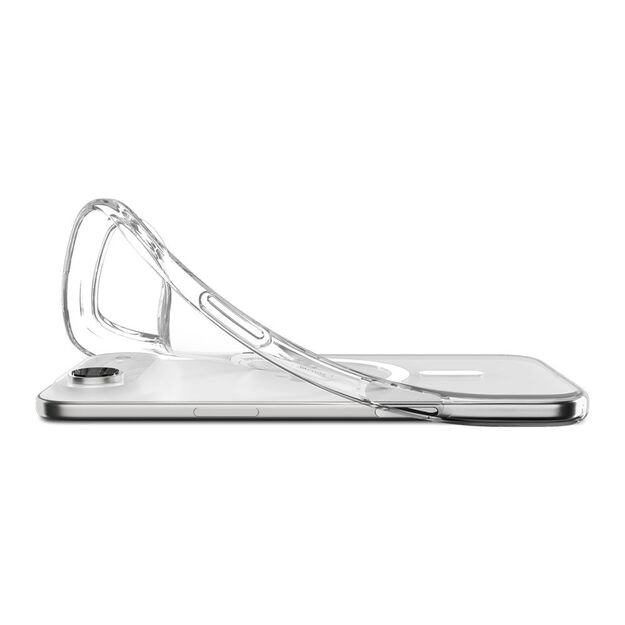 Spigen Liquid Crystal MagSafe Case for iPhone 17 Air - Clear and White 5