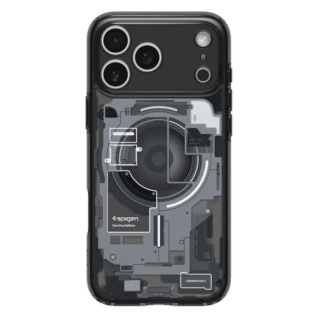 Spigen Ultra Hybrid MagSafe Case for iPhone 17 Pro Zero One - Black 2