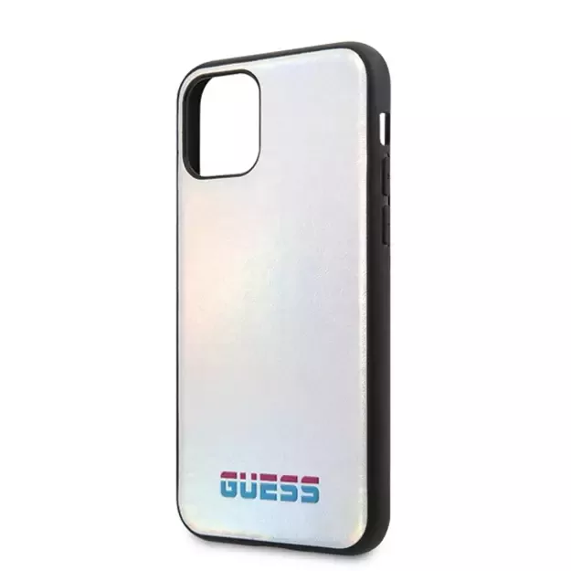Guess GUHCN58BLD iPhone 11 Pro silver/silver hard case Iridescent 2
