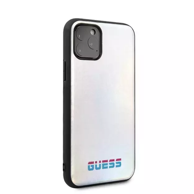 Guess GUHCN58BLD iPhone 11 Pro silver/silver hard case Iridescent 4
