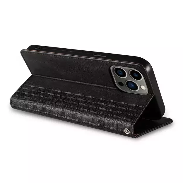 Magnet Strap Case Case for iPhone 13 Pro Max Pouch Wallet + Mini Lanyard Pendant Black 9