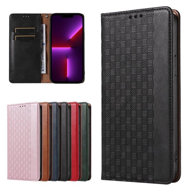 Magnet Strap Case Case for iPhone 13 Pro Max Pouch Wallet + Mini Lanyard Pendant Black 13