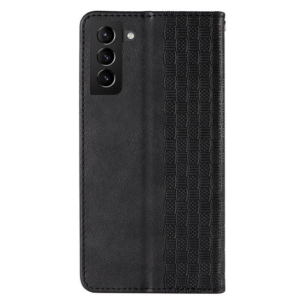 Magnet Strap Case Case for Samsung Galaxy S22 + (S22 Plus) Pouch Wallet + Mini Lanyard Pendant Black 4