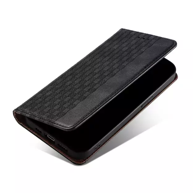 Magnet Strap Case Case for Samsung Galaxy S22 + (S22 Plus) Pouch Wallet + Mini Lanyard Pendant Black 17