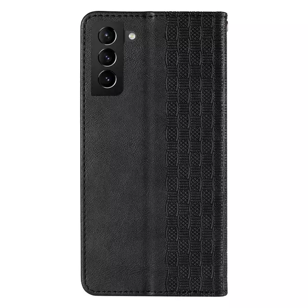 Magnet Strap Case Case for Samsung Galaxy S22 + (S22 Plus) Pouch Wallet + Mini Lanyard Pendant Black 15