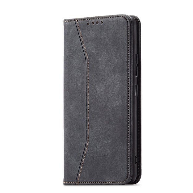 Magnet Fancy Case Case for Samsung Galaxy S22 + (S22 Plus) Pouch Wallet Card Holder Black 1