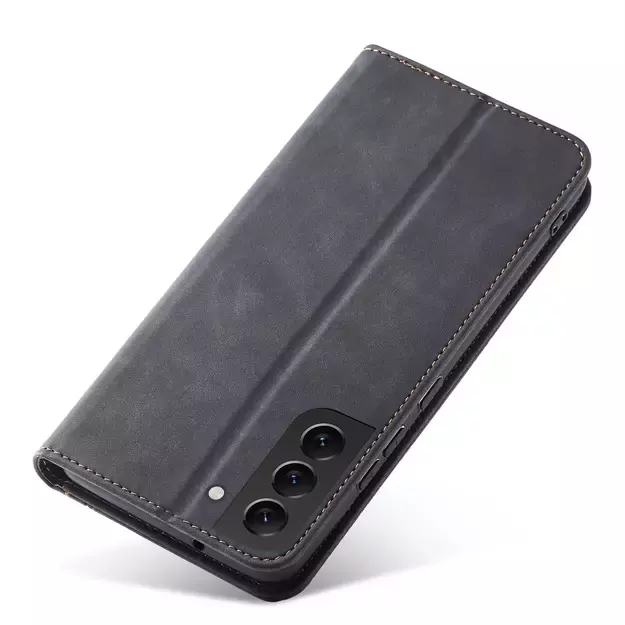 Magnet Fancy Case Case for Samsung Galaxy S22 + (S22 Plus) Pouch Wallet Card Holder Black 13
