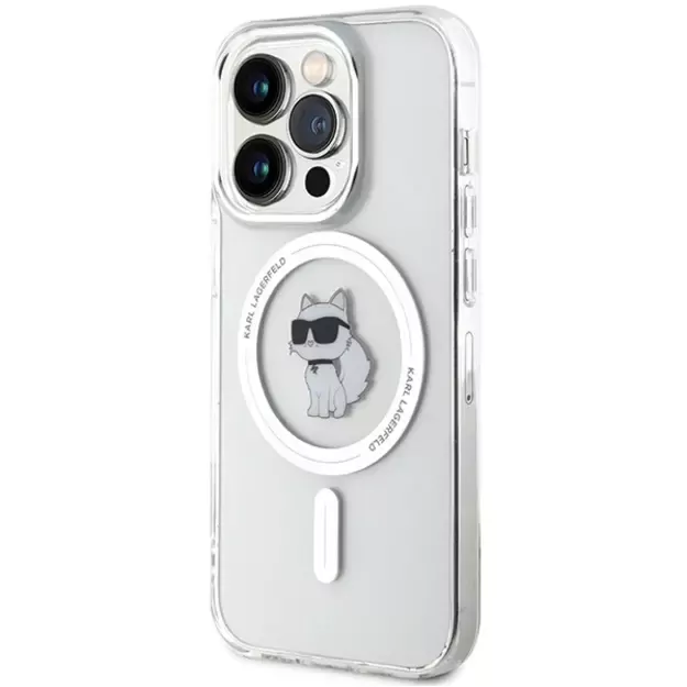 Karl Lagerfeld IML Choupette MagSafe case for iPhone 14 Pro - transparent 8