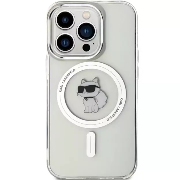 Karl Lagerfeld IML Choupette MagSafe case for iPhone 14 Pro - transparent 9