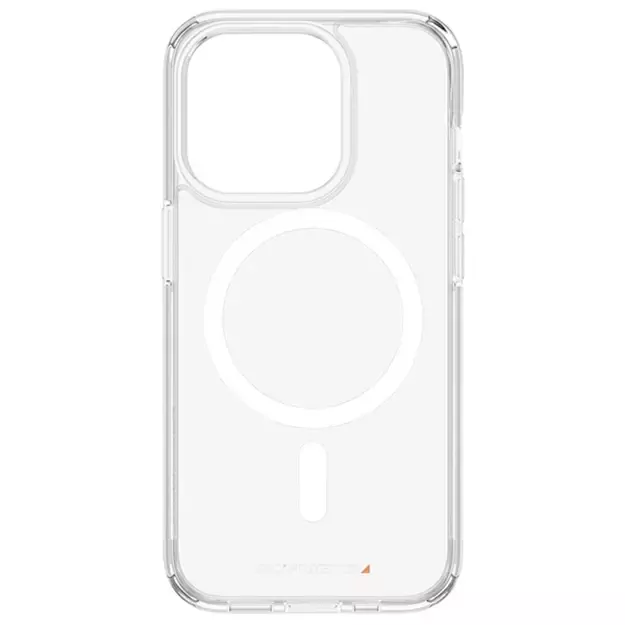 PanzerGlass HardCase with MagSafe with D3O and Military Grade Certified for iPhone 15 Pro - Transparent 11