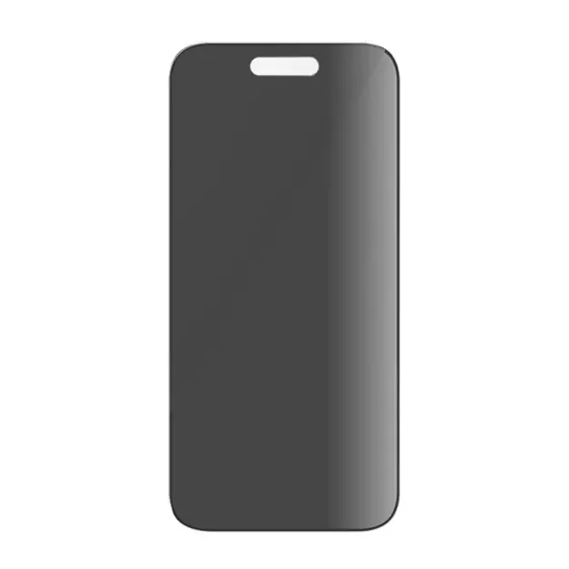 PanzerGlass Privacy Bundle 3in1 transparent case + privacy glass + camera cover for iPhone 15 17