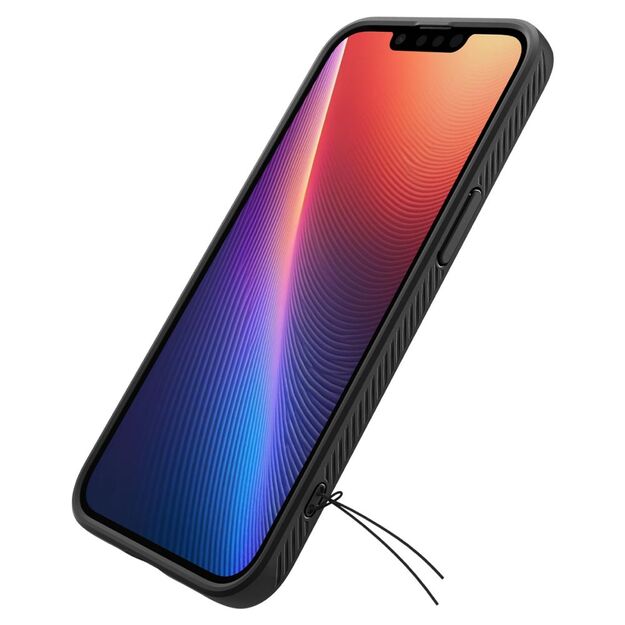 Spigen Liquid Air iPhone 16e Case - Matte Black 6